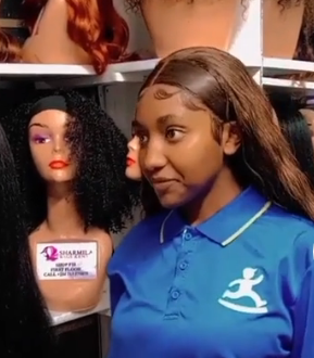 client 2 testimonial sharmila wigs kenya deep frontal semi human hair in nairobi