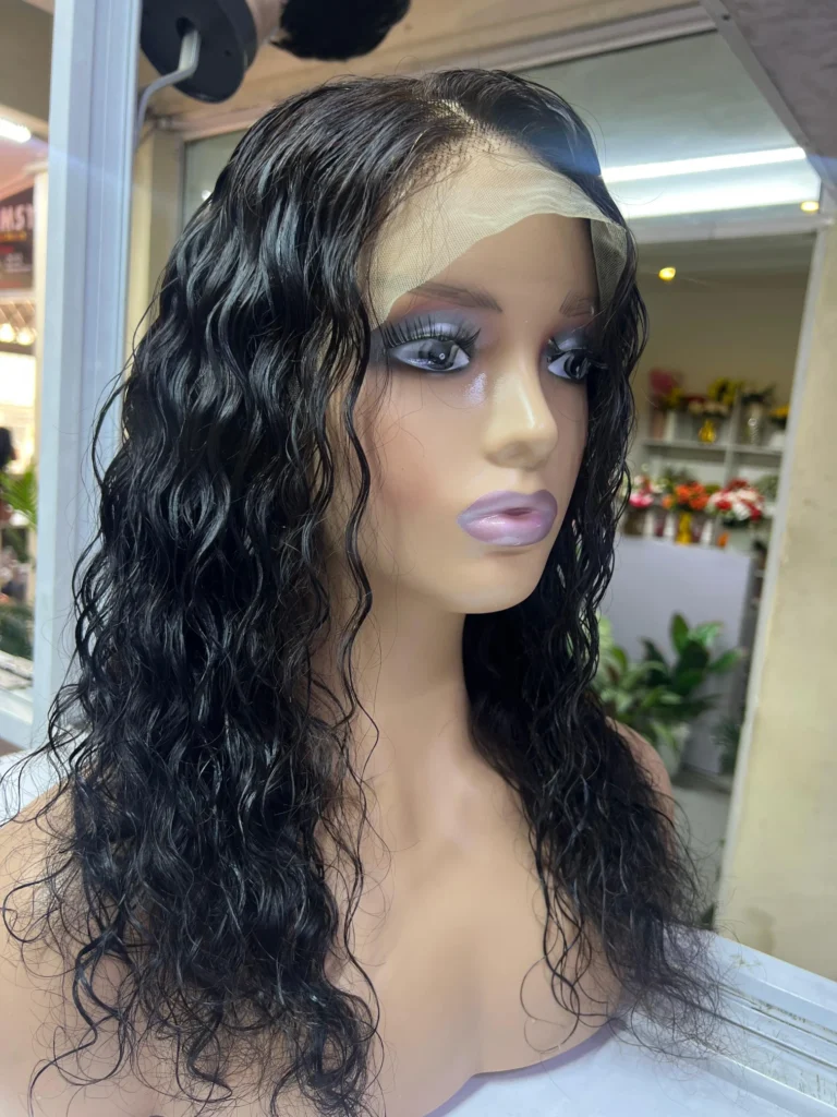 13 by 4 HD Lace Super Double Drawn Human Water Wave/Curl KES 8450 Sharmila Wigs - Affordable Wigs Nairobi CBD 1